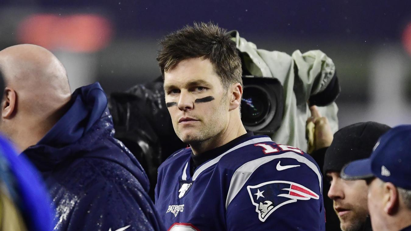 <p>Sichtlich enttäuscht: Tom Brady nach der Niederlage gegen die Tennessee Titans</p>
