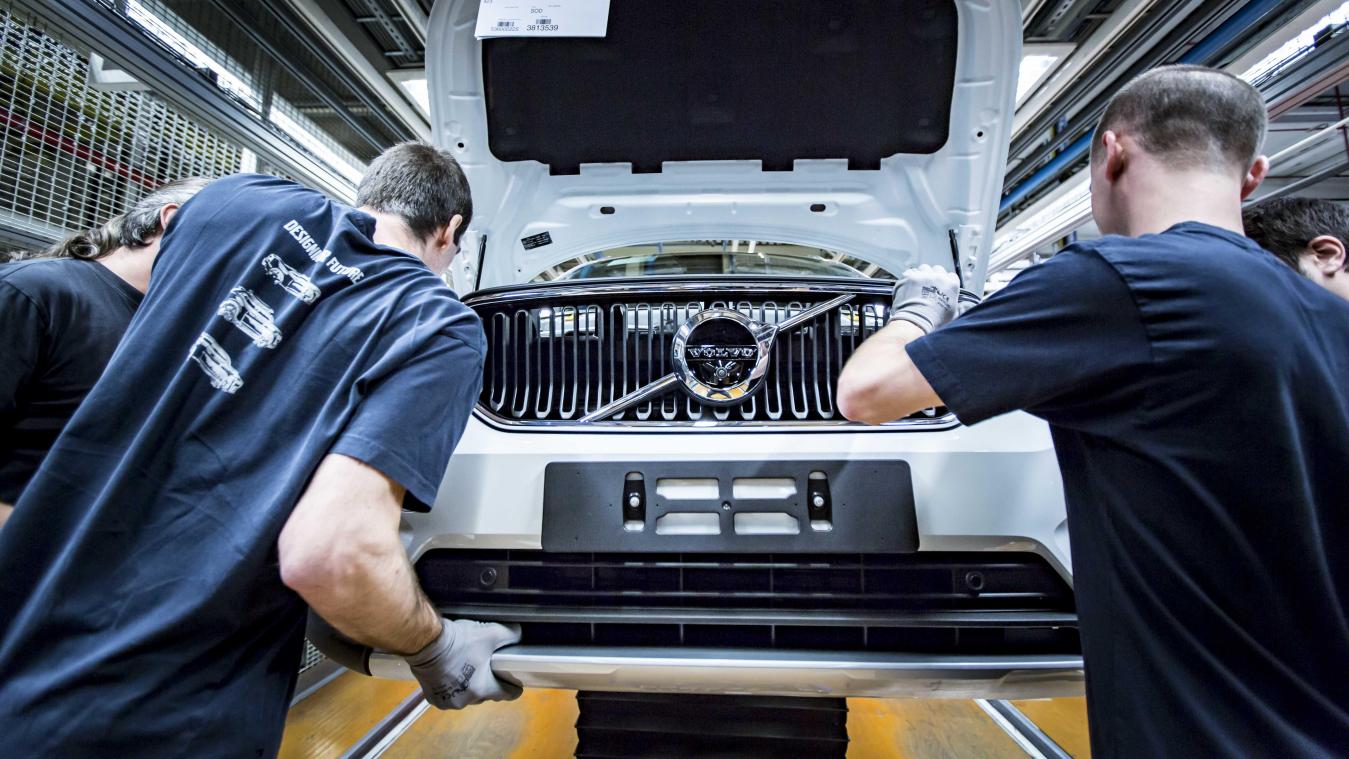 <p>Volvo beschäftigt in Gent rund 6.500 Menschen.</p>