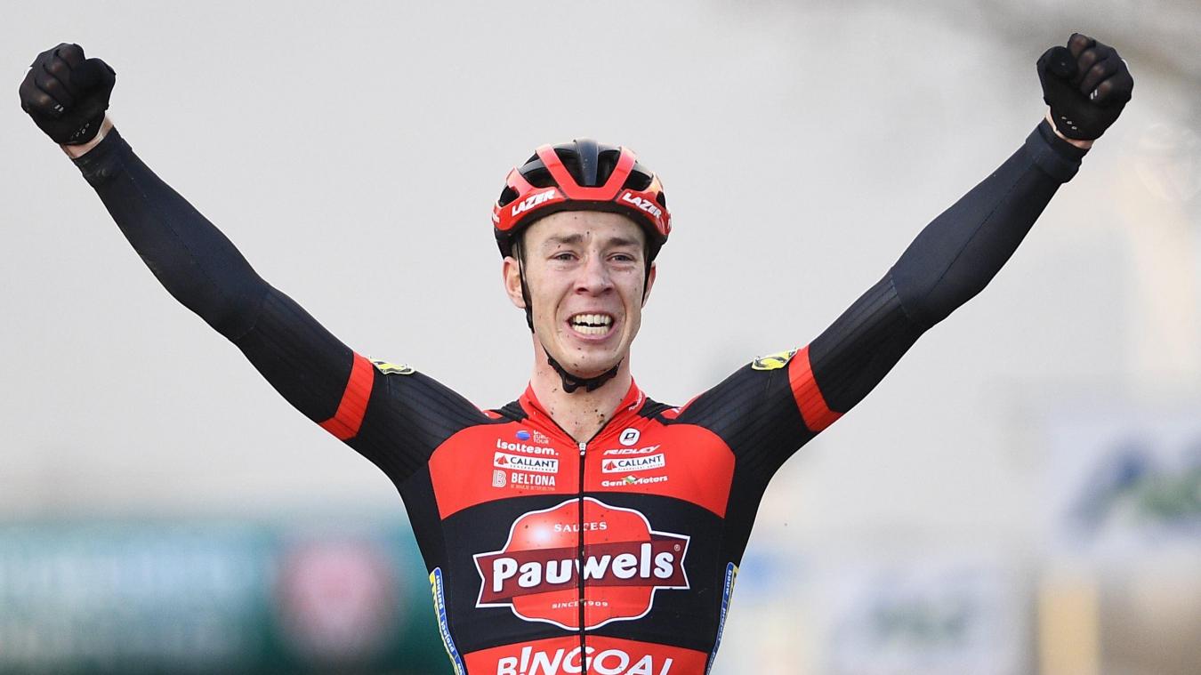 <p>Cyclocross-Landesmeister Laurens Sweeck</p>