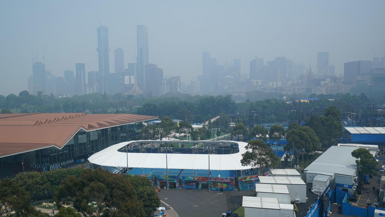 <p>In Melbourne sind die Auswirkungen der Buschbrände sichtbar.</p>
