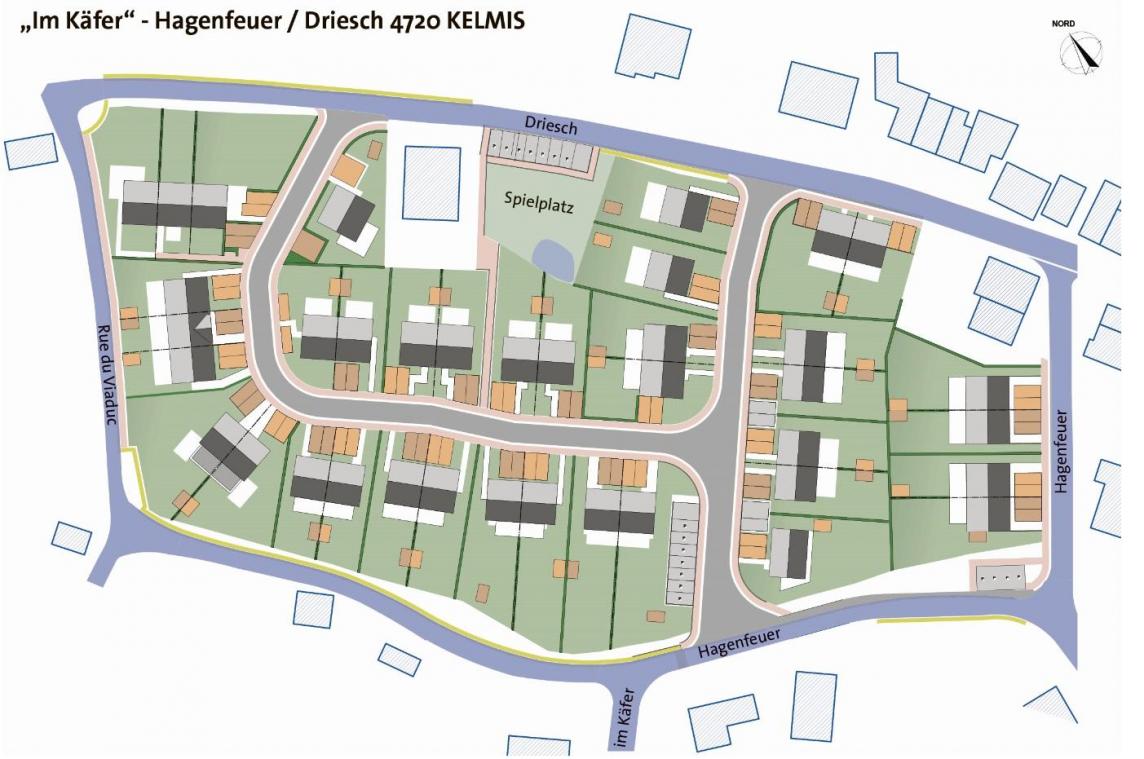 <p>Grünes Licht für Großbaustelle im Kelmiser Ortsteil Driesch/Hagenfeuer</p>

