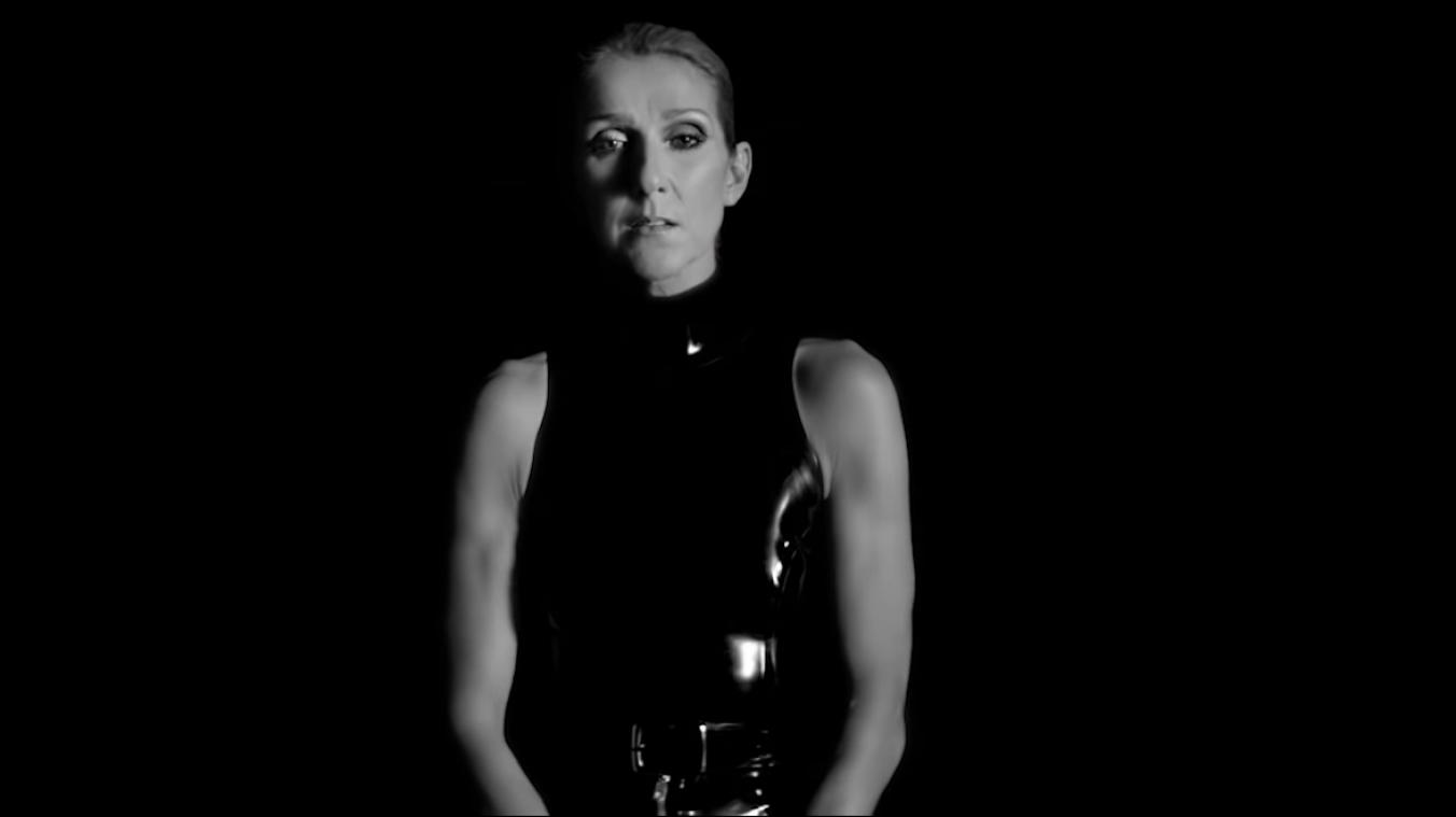 <p>Céline Dion in ihrem Musikvideo zum Song „Courage“.</p>