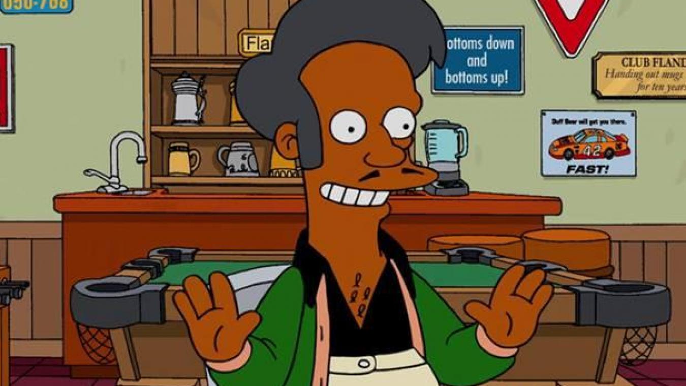 <p>Die Figur Apu aus der Serie „Die Simpsons“ verkörpert einen Stereotyp.</p>