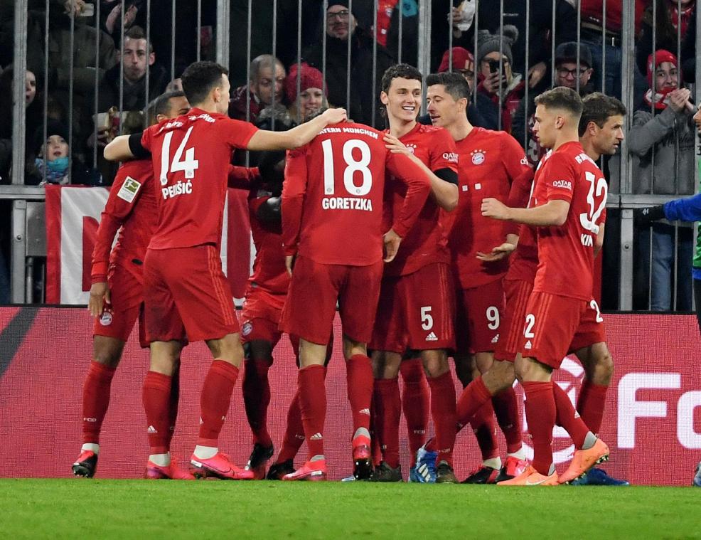 <p>Fünf Tore für Bayern gegen Schalke.</p>