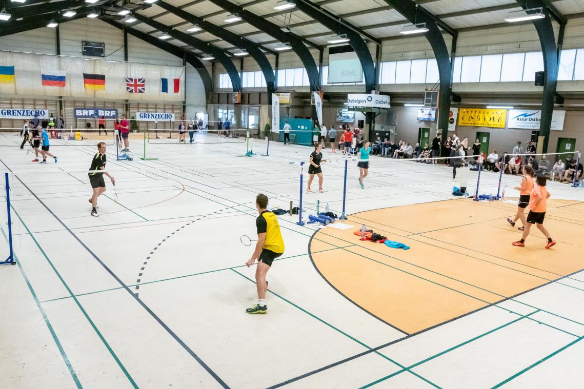 <p>Insgesamt 205 Badmintonspieler nahmen an der 29. Auflage des Eynattener Turniers teil.</p>
