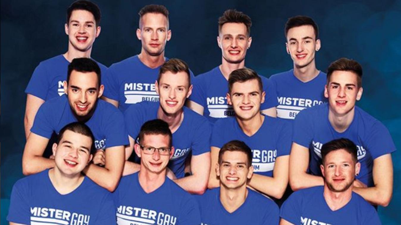 <p>Die zwölf Finalisten von Mister Gay Belgium wurden am Donnerstag auserwählt.</p>