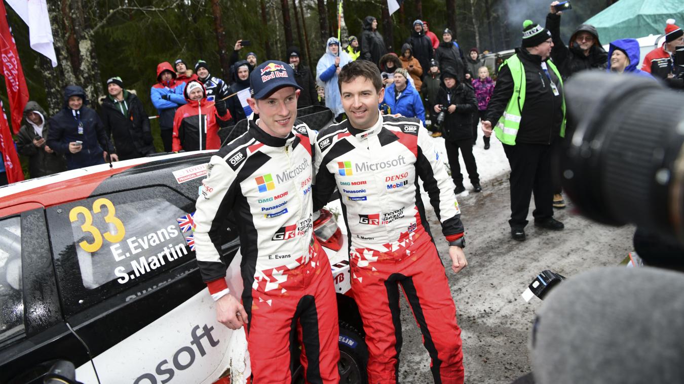 <p>Elfyn Evans und sein Co-Pilot Scott Martin konnten die Rallye Schweden für sich entscheiden.</p>