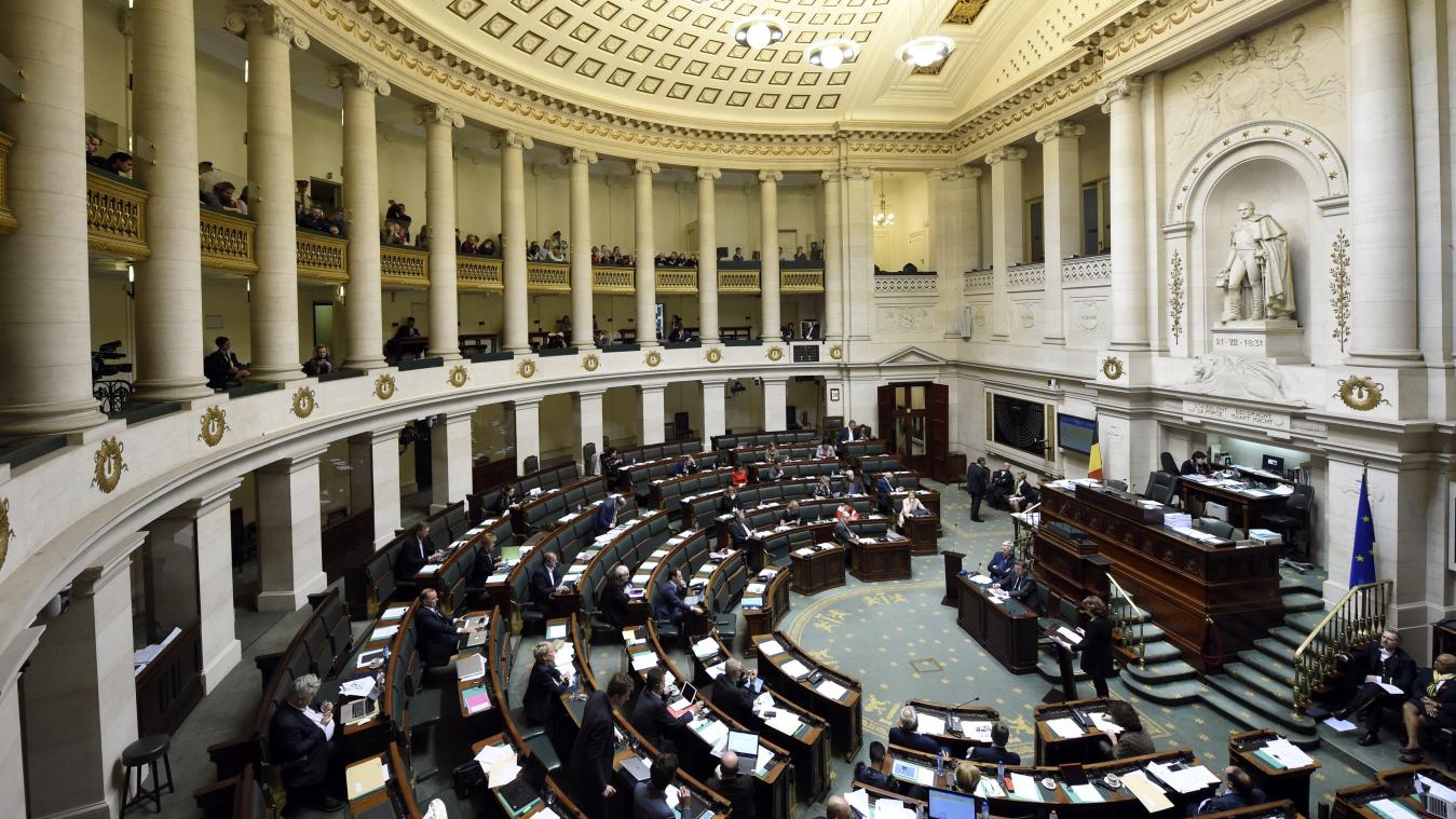 <p>Blick auf eine Plenarsitzung in der föderalen Kammer</p>