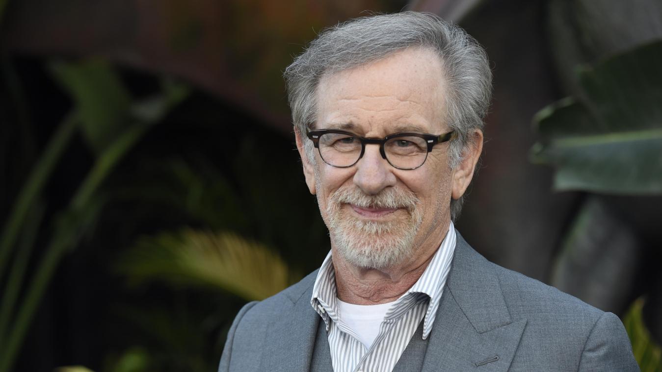 <p>Regisseur Steven Spielberg bei der Premiere des Films „Jurassic World: Fallen Kingdom“ in der Disney Concert Hall in Los Angeles.</p>