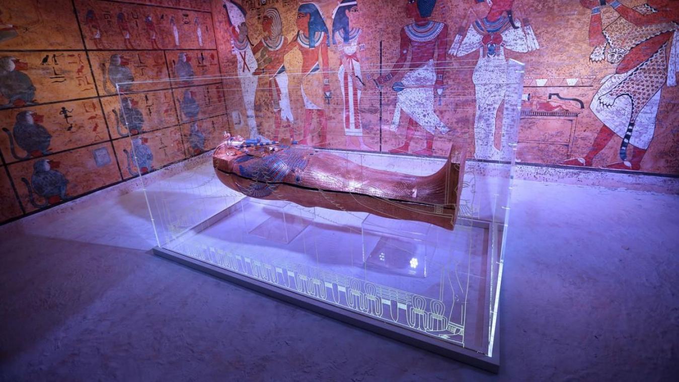 <p>Die Ausstellung lässt die Regentschaft und den Tod von Tutanchamun Revue passieren.</p>