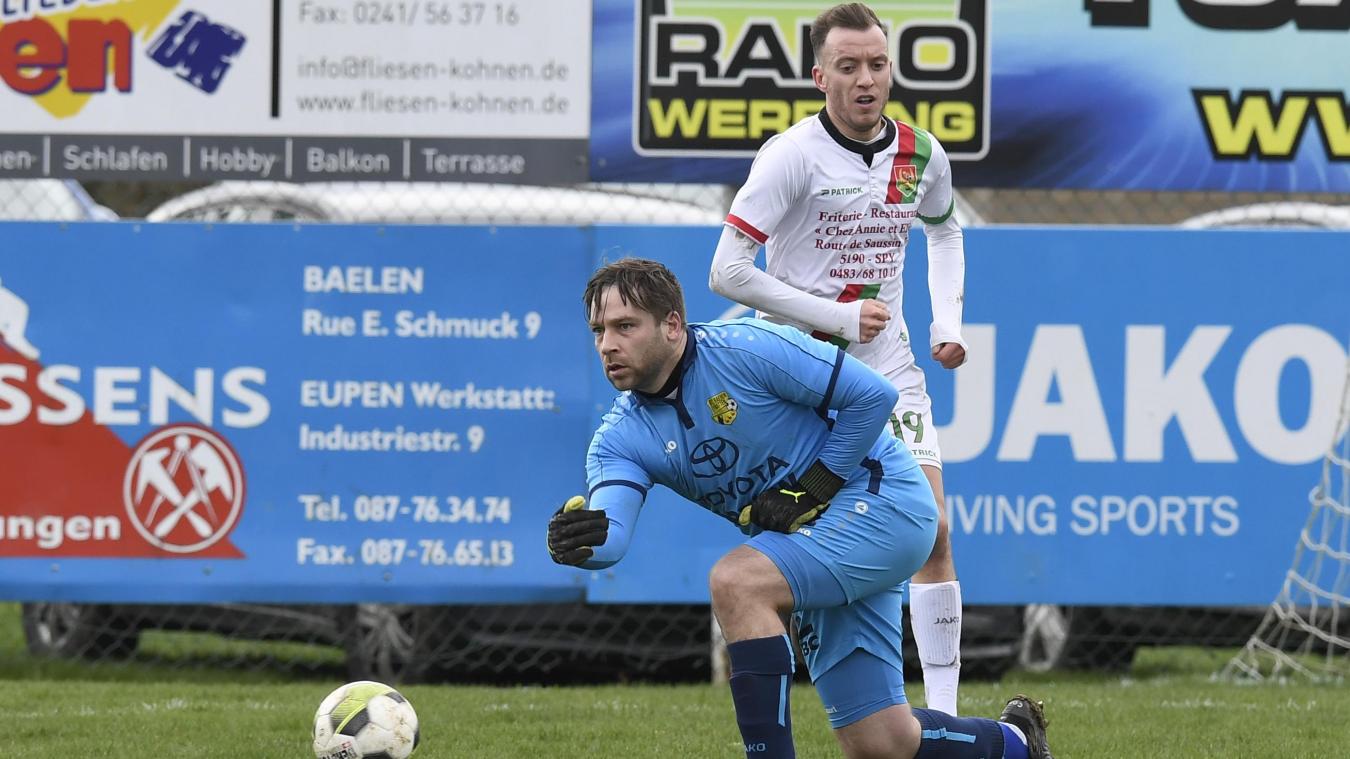 <p>RFC-Torwart Daniel Johnen hofft auf mehr Zuschauer bei den Heimspielen des RFC Raeren-Eynatten.</p>
