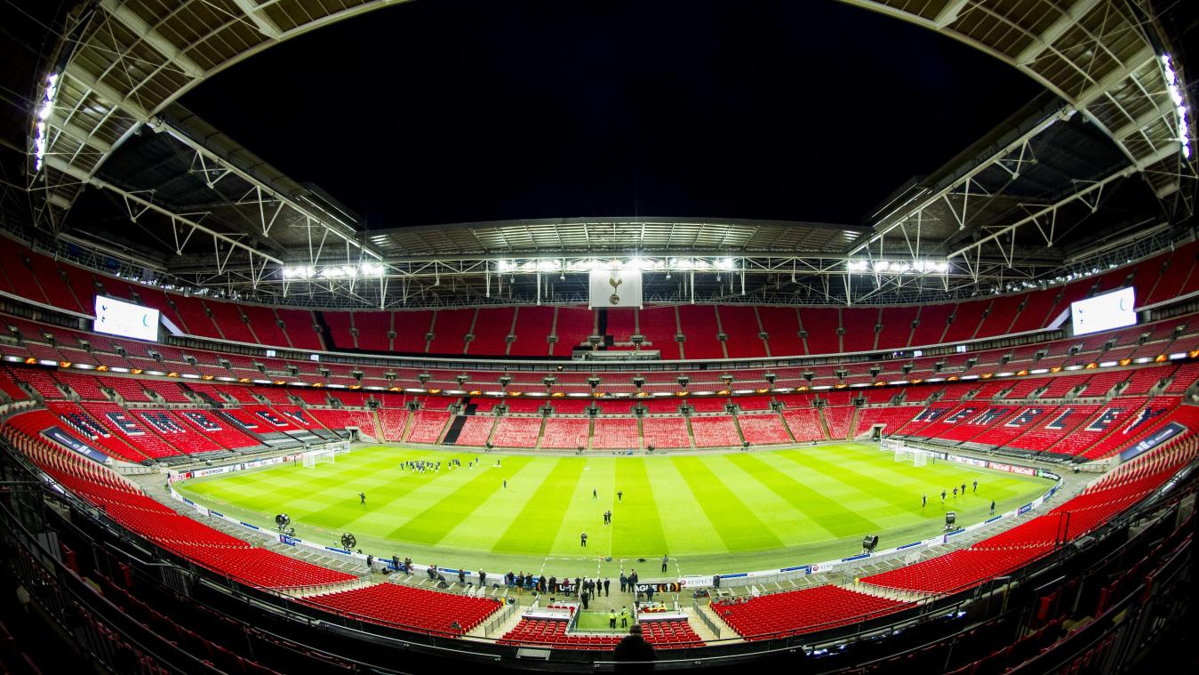 <p>Im Londoner Wembley-Stadion steigt das Enspiel der EM 2020.</p>