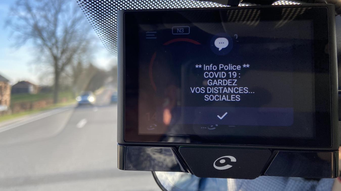 <p>Fahrassistent Coyote möchte den Polizeidiensten helfen</p>
