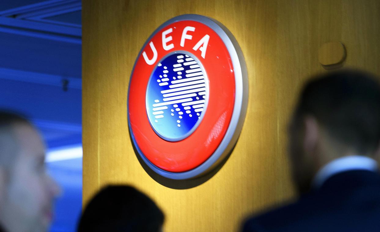 <p>UEFA rät von Saisonabbruch ab und droht mit Sanktionen</p>
