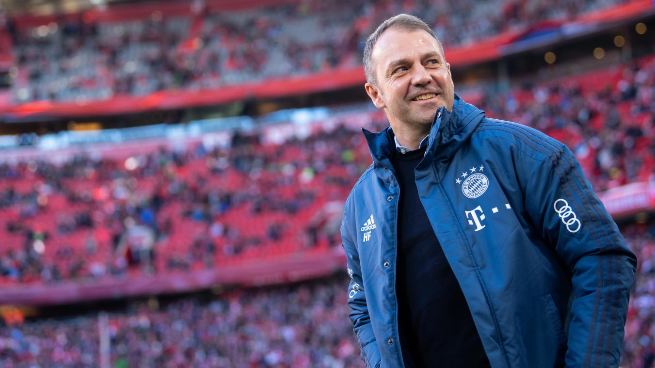 <p>Hansi Flick kann seine Arbeit beim FC Bayern München über das Saisonende hinaus fortsetzen.</p>