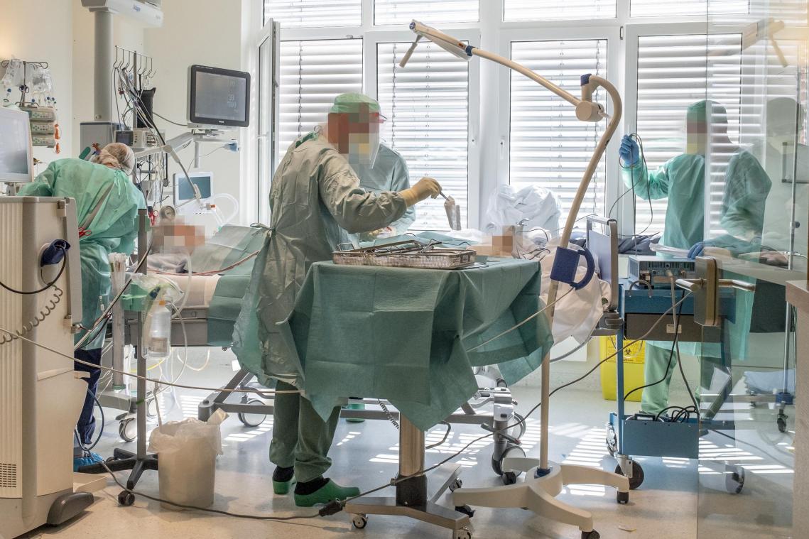 <p>Arbeiten auf der Intensivstation: Ein Arzt und eine Pflegerin schildern ihren Alltag im Eupener Hospital</p>
