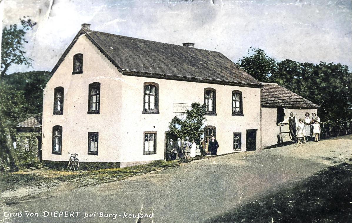 <p>Im Jahre 1855 erbaute der aus dem benachbarten Weiler Weidig stammende Revierförster Andreas Schröder das Jägerhaus Diepert.</p>