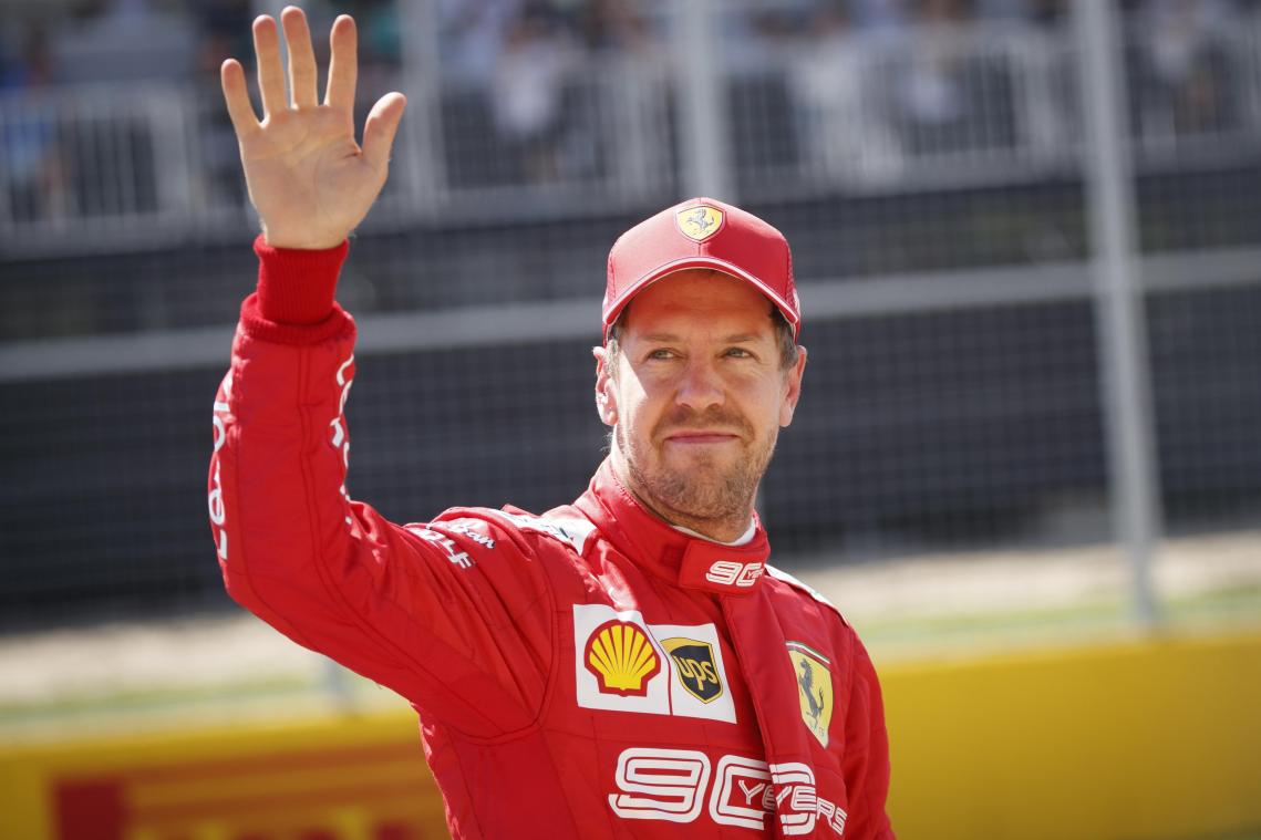 <p>Sebastian Vettel sagt dem Formel-1-Rennstall Ferrari am Saisonende „Ciao“.</p>