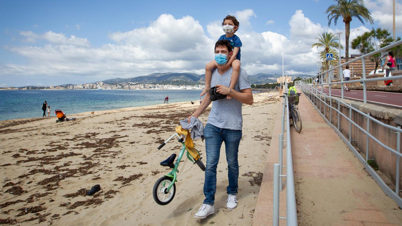 <p>Mallorca und andere Regionen Spaniens öffnen wieder die Strände</p>
