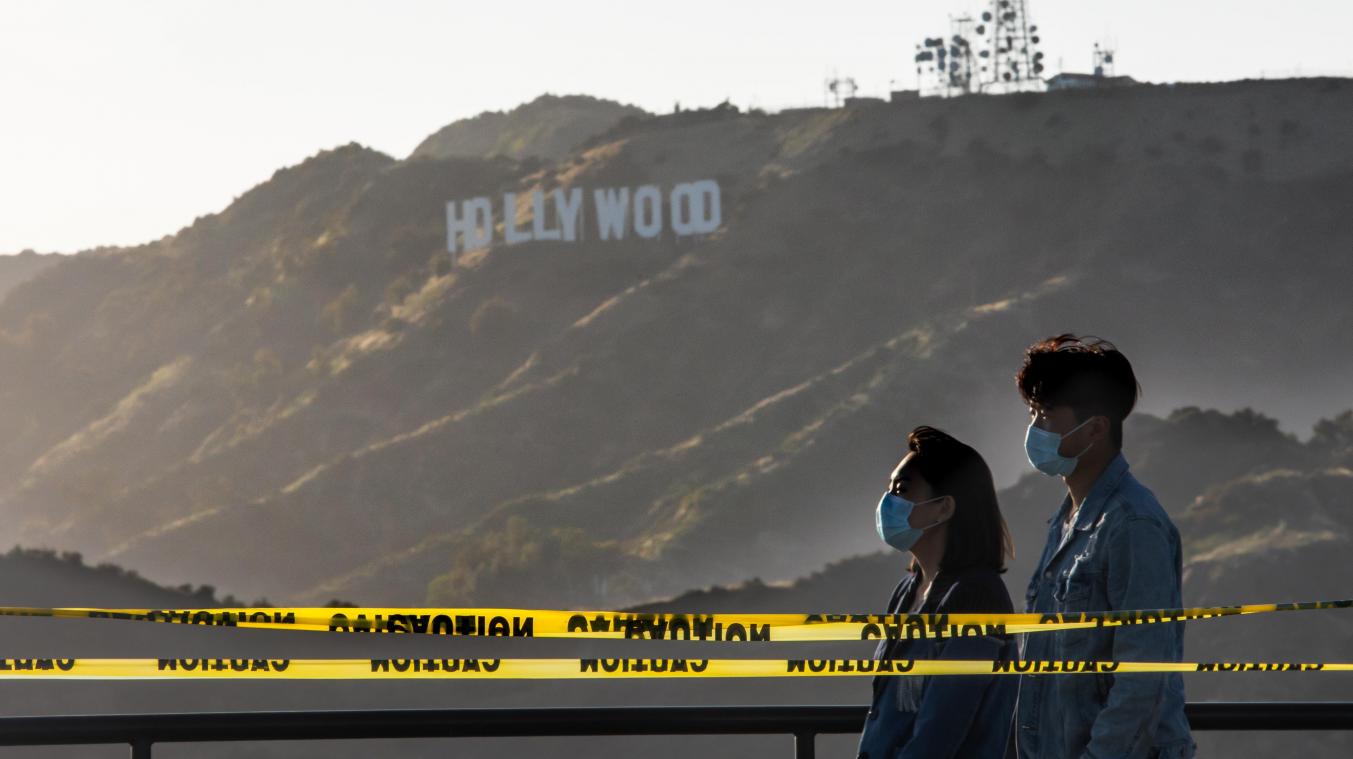 <p>Das Hollywood Sign in den Hollywood Hills: Bald fangen in Los Angeles wieder die Dreharbeiten zu vielen Filmen an.</p>