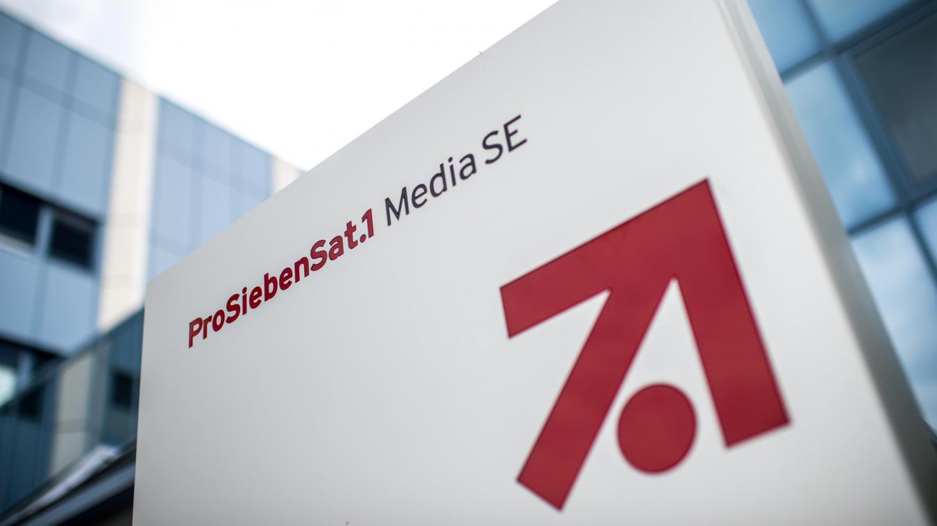 <p>Das Logo und der Schriftzug der „ProSiebenSat.1 Media SE“</p>