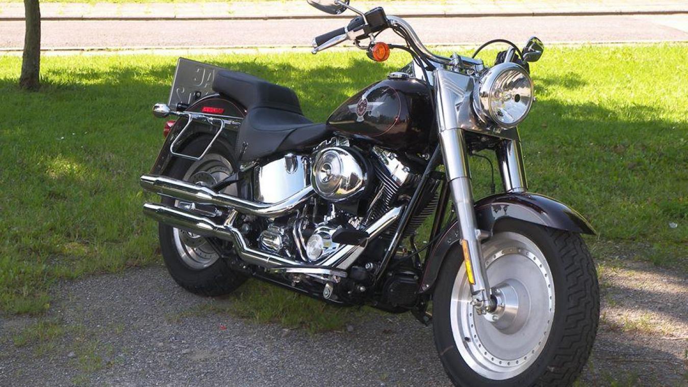 <p>Diebe haben diese Harley-Davidson in Eupen gestohlen.</p>