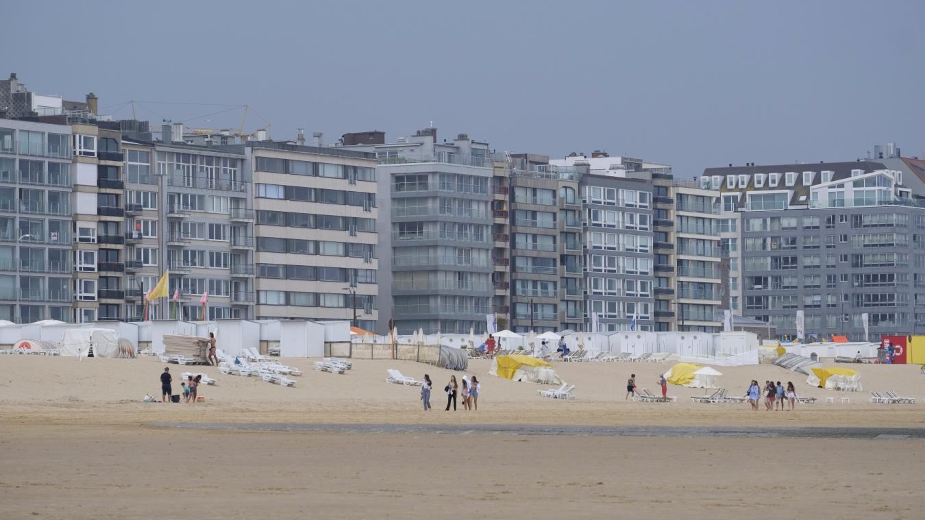 <p>Ein Blick auf den Strand von Knokke-Heist</p>