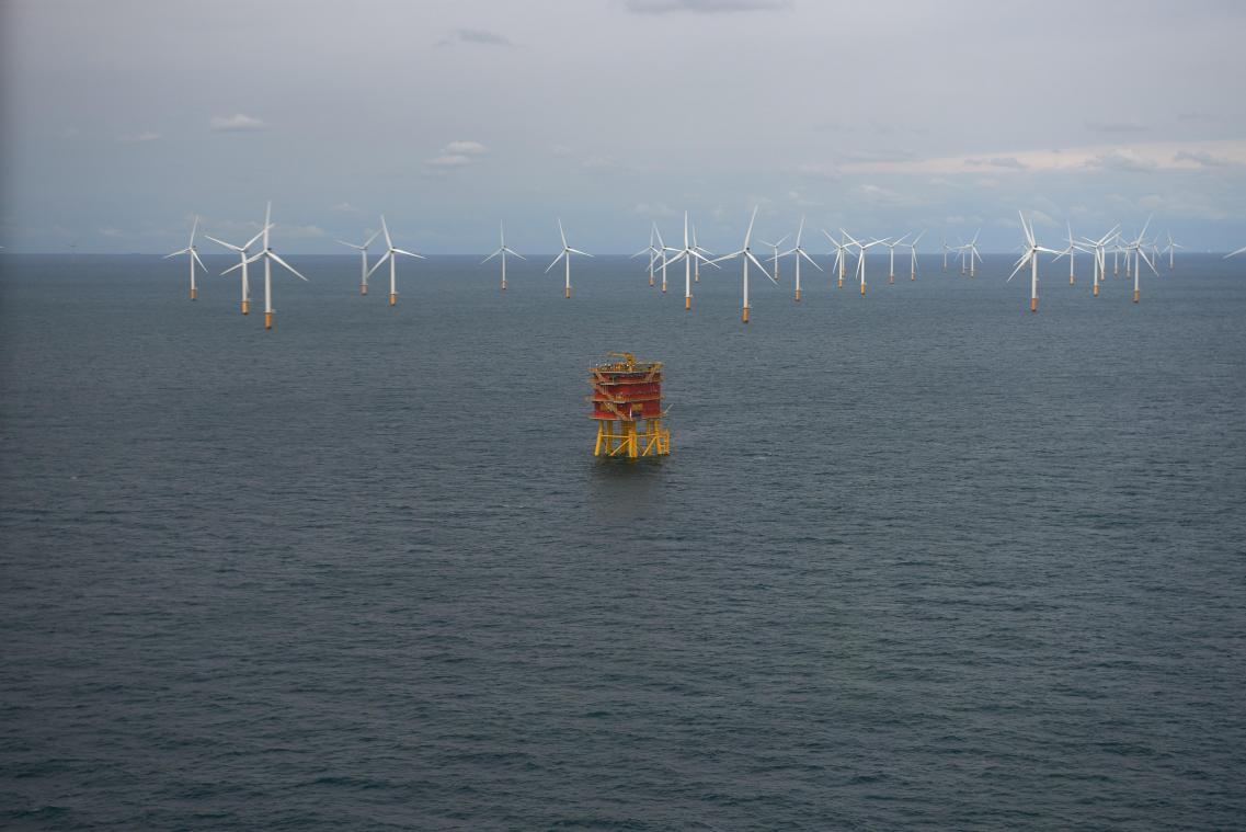 <p>In der Nordsee verfügt Belgien über eine Leistung von 1.775 MW an Windenergie.</p>