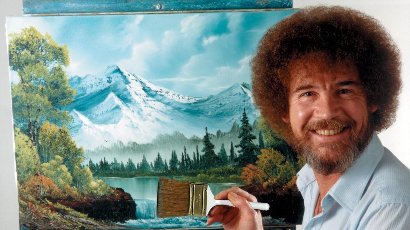 <p>TV-Kunstlehrer Bob Ross steht im Rahmen der Sendung „The Joy of Painting“ vor einem Gemälde. Viele seiner Zuschauer wissen gar nicht, dass er schon seit 25 Jahren tot ist. Der nette Amerikaner starb am 4. Juli 1995. Er hinterließ 30.000 Bilder.</p>