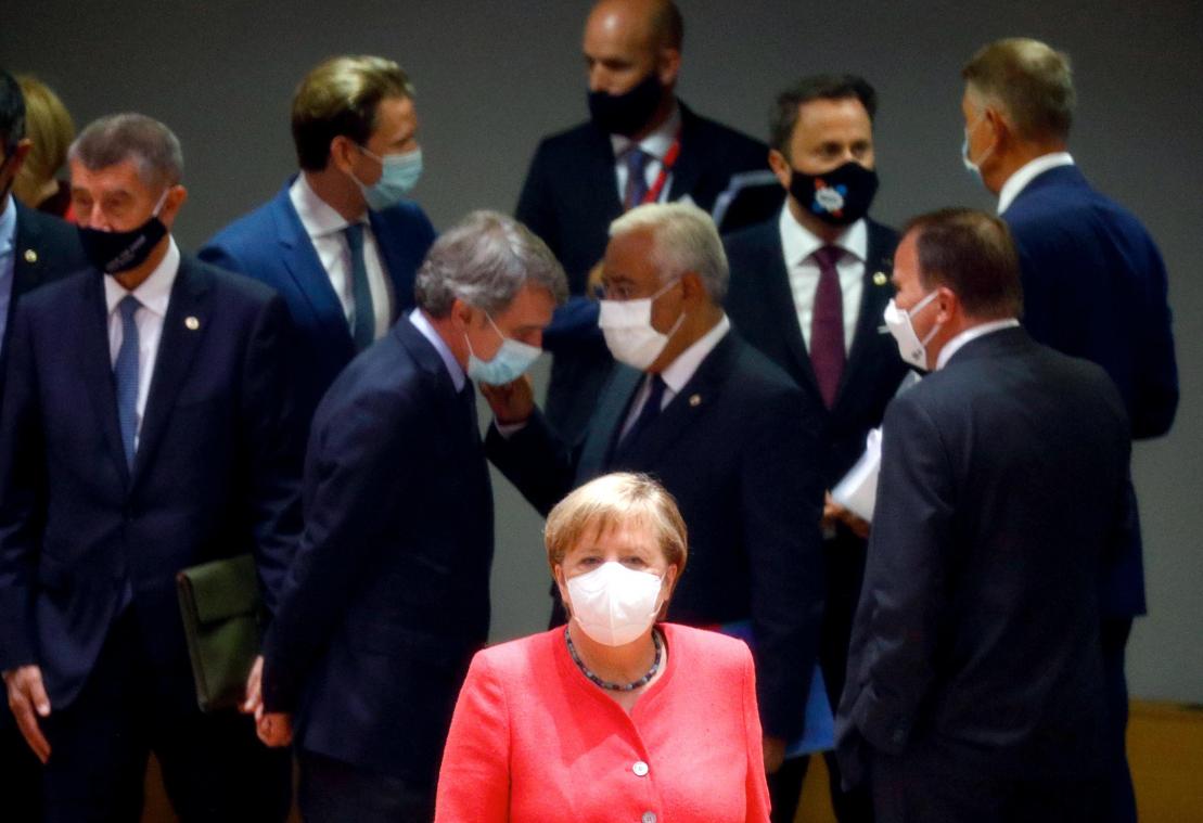 <p>Angela und der Rest: Beim Gipfel mit dem für sie wohl letzten deutsche Ratsvorsitz will Merkel einen Erfolg: ein schwieriges Unterfangen.</p>