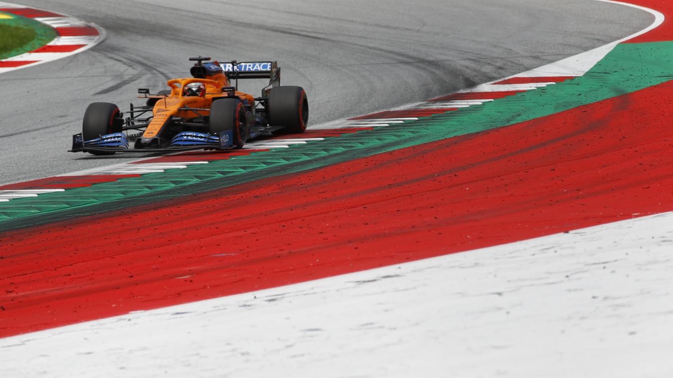 <p>Der spanische McLaren-Pilot Carlos Sainz Jr. am 12. Juli 2020 in Spielberg, Österreich.</p>