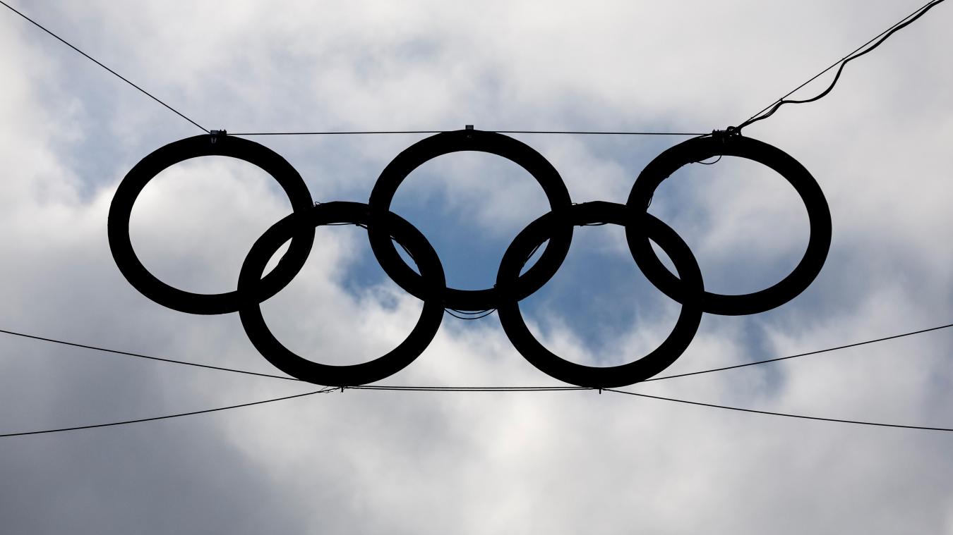 <p>Die Olympischen Ringe</p>