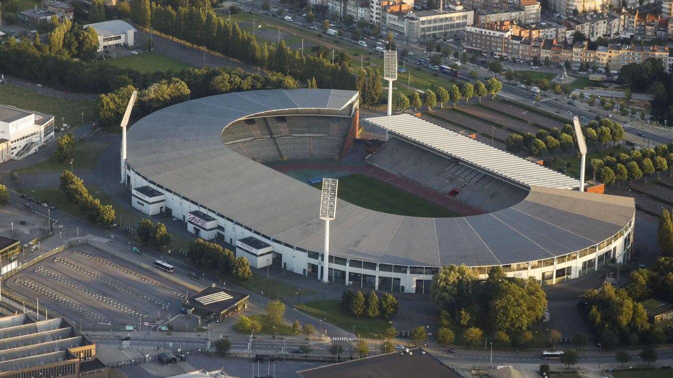 <p>Die Ränge des König-Baudouin-Stadion bleiben am Samstag leer, lediglich 250 Menschen werden im Stadion sein.</p>