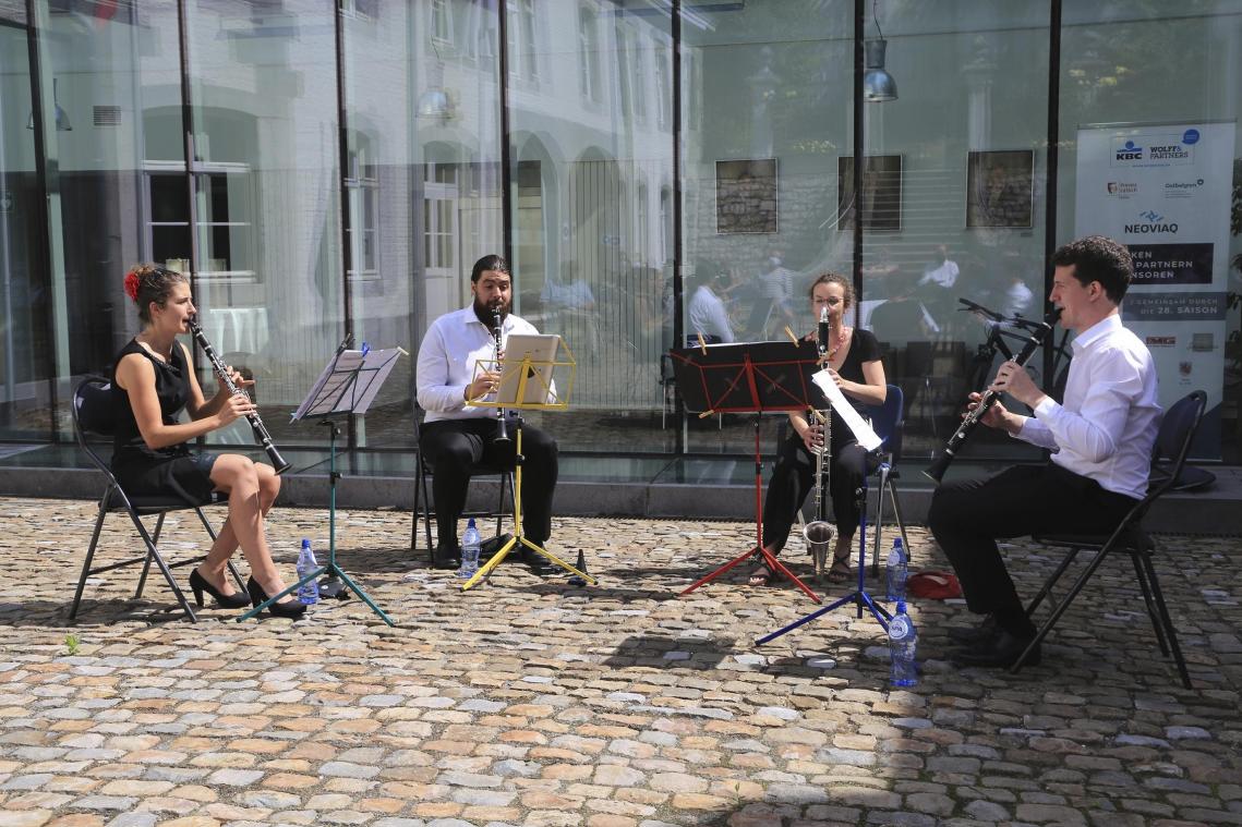 <p>Das Klarinettenquartett „Clarnival“ präsentiert ein leichtes Sommerprogramm mit Melodien, die jeder kennt.</p>