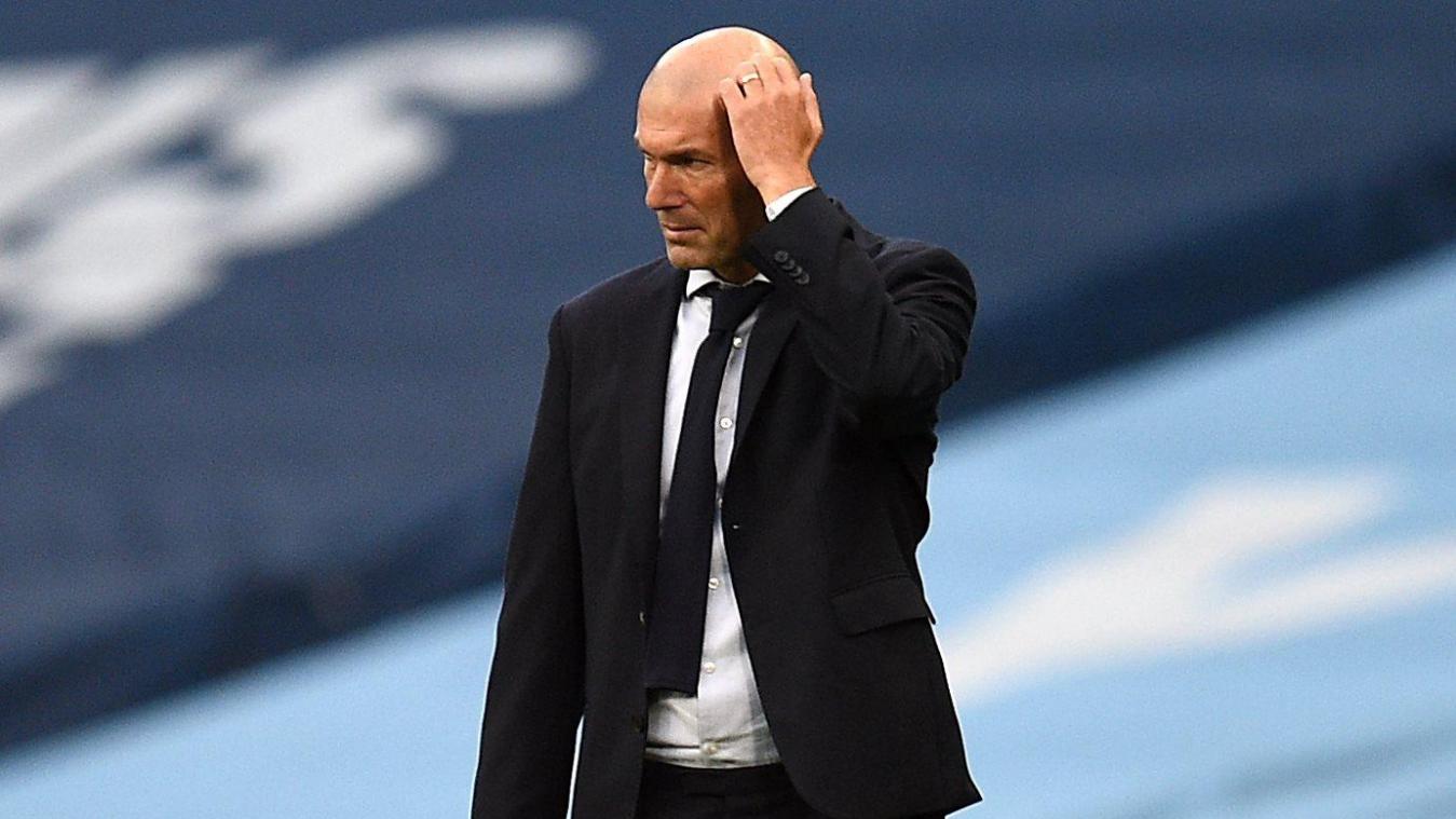 <p>Auch Trainer Zidane wurde von den spanischen Medien scharf kritisiert.</p>