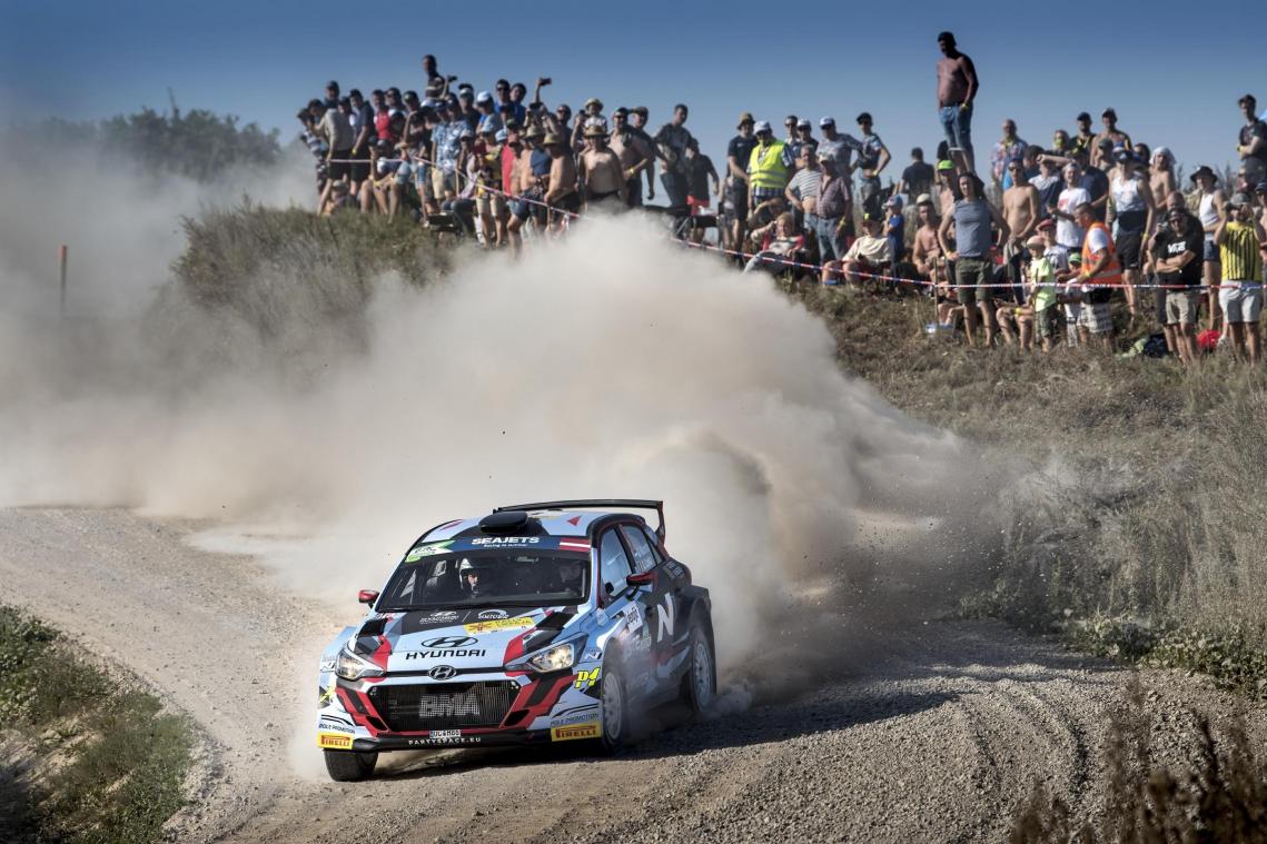 <p>Podiumsplatz für Grégoire Munster.</p>