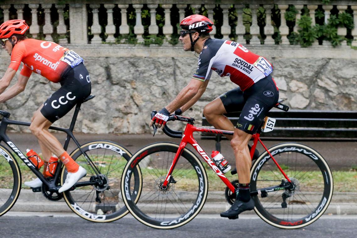 <p>Tour-Aus für Ex-Weltmeister Philippe Gilbert</p>
