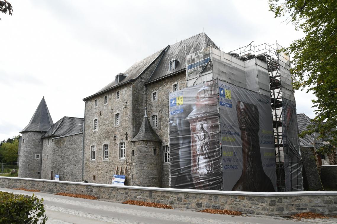 <p>Die Sanierungsarbeiten an der Raerener Burg fallen umfangreicher aus als ursprünglich geplant.</p>