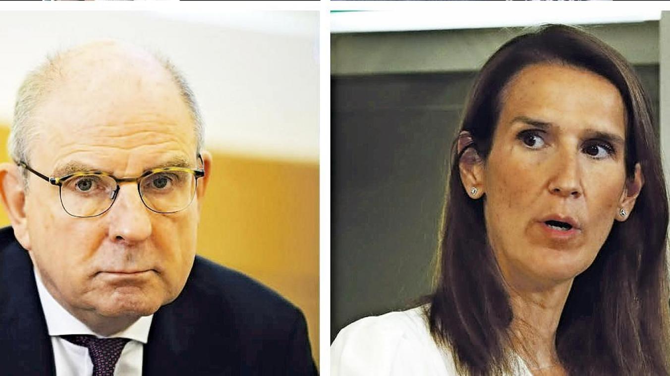 <p>Koen Geens und Sophie Wilmès</p>
