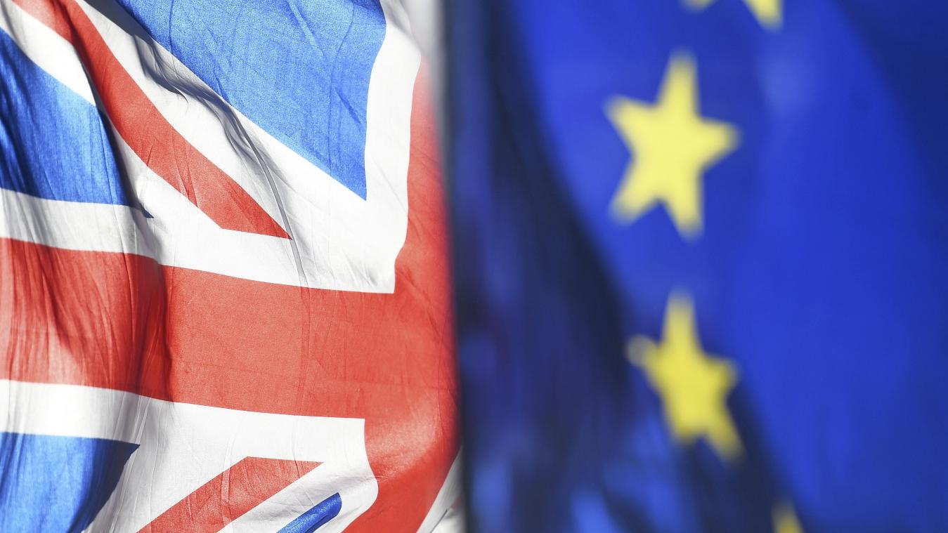 <p>Eine Flagge der Europäischen Union und eine Flagge von Großbritannien wehen vor dem Parlament in Westminster. Die Verhandlungsrunde über ein Anschlussabkommen nach der Brexit-Übergangsphase wurde am Dienstag fortgesetzt. Auch das Parlament der DG befasste sich am Nachmittag mit dem Thema.</p>