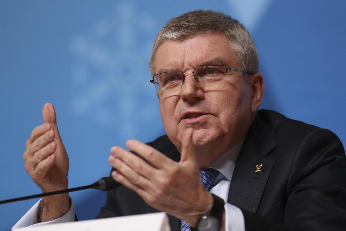 <p>Das IOC um seinen  Präsidenten Thomas Bach verzichtete darauf, den Iran von den Spielen auszuschließen.</p>