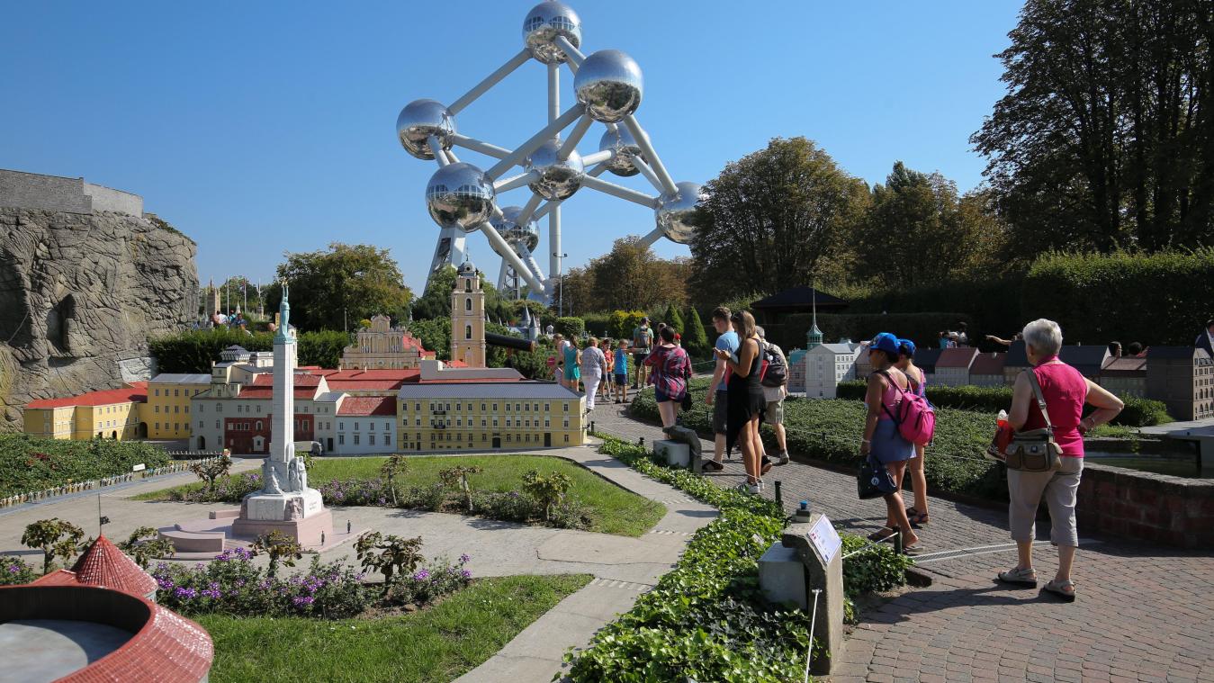 <p>Der Park Mini-Europa in der Nähe des Atomiums.</p>
