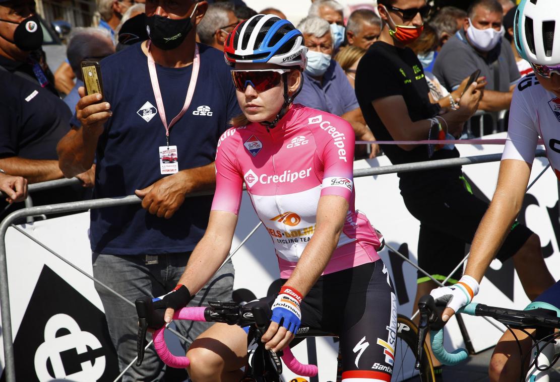<p>Van der Breggen gewinnt Giro Rosa zum dritten Mal</p>
