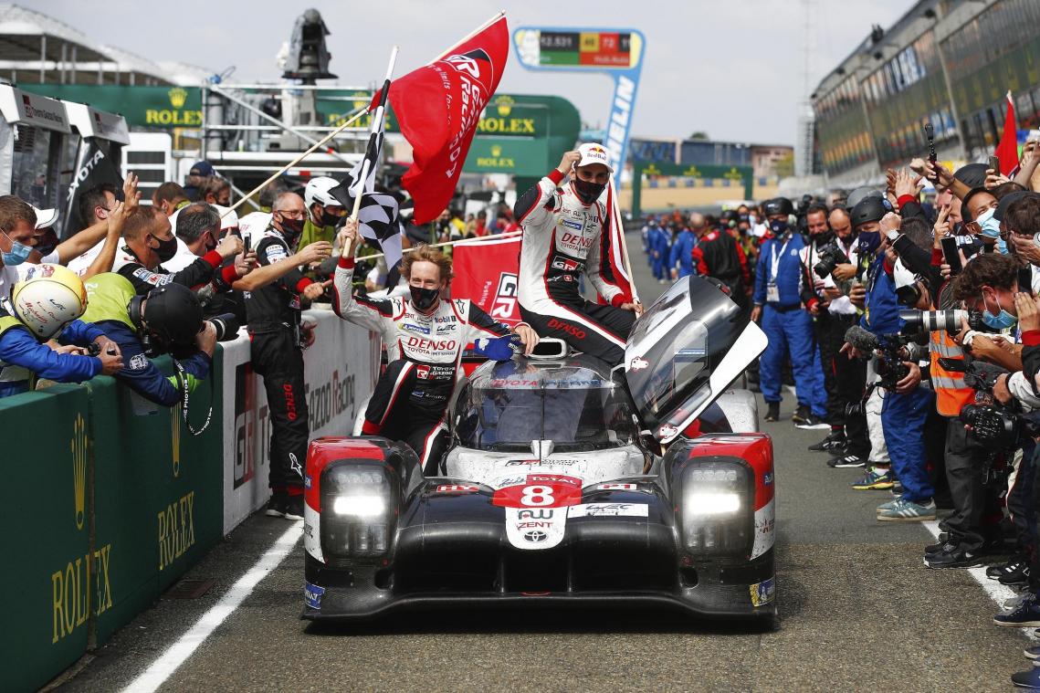 <p>Der TS050 Hybrid von Toyota gab am Wochenende seine siegreiche Abschiedsvorstellung in Le Mans.</p>