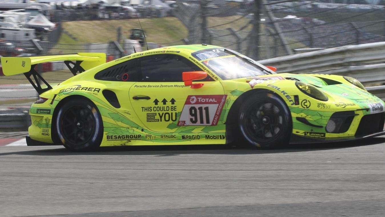 <p>Der legendäre giftgrün lackierte Manthey-Werks-Porsche mit der Startnummer 911 wird nicht am Nürburgring im Einsatz sein.</p>