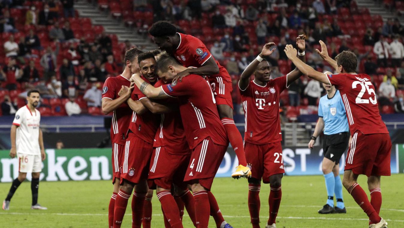 <p>Die Bayern gewannen den vierten Titel ihrer grandiosen Saison.</p>