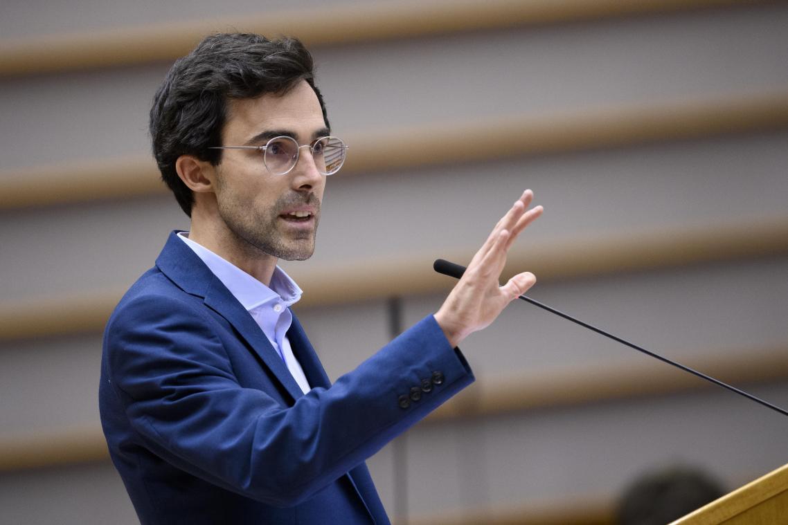 <p>Grünen-Fraktionssprecher Kristof Calvo ist schwer enttäuscht, dass er nicht Minister geworden ist.</p>