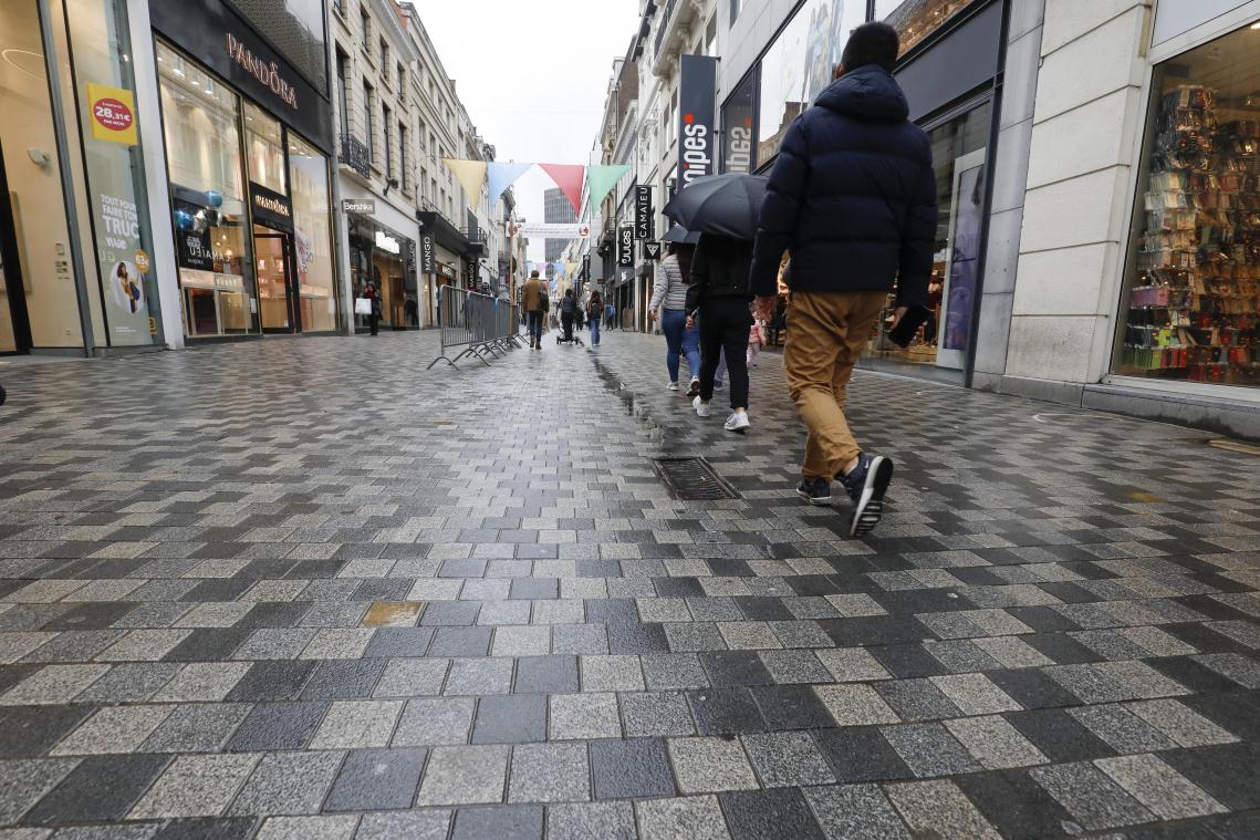 <p>Die neugestaltete rue Neuve.</p>