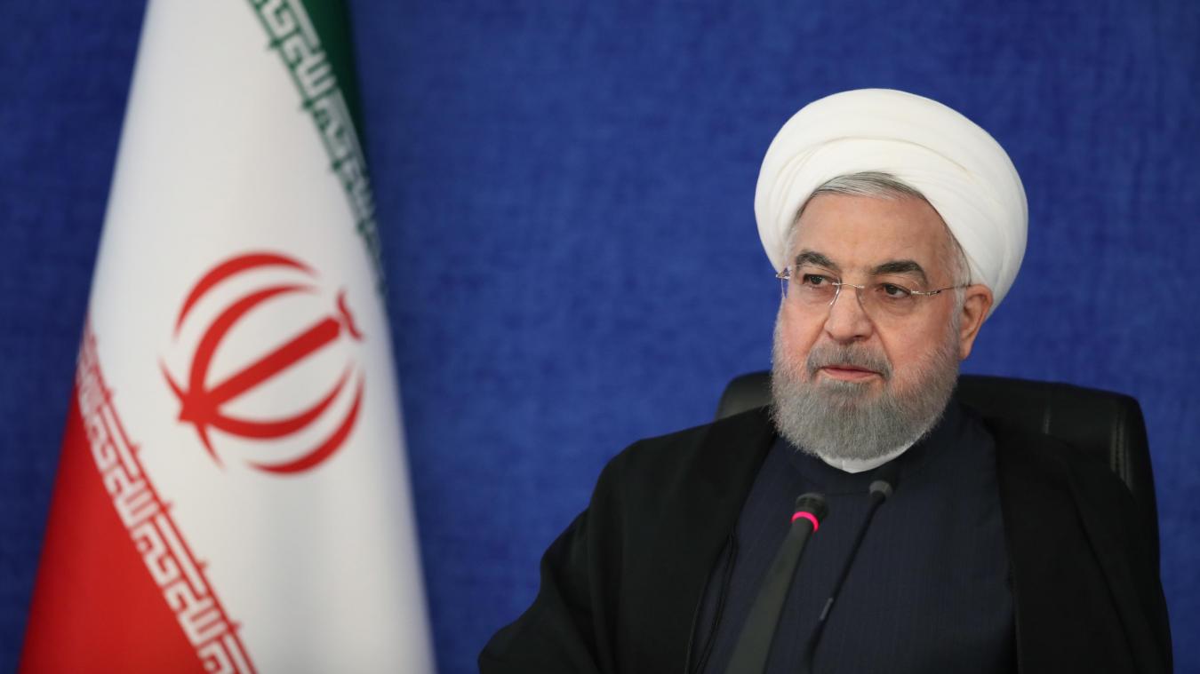 <p>Der iranische Präsident Hassan Ruhani gratulierte dem iranischen Volk am Sonntag zu einem „diplomatischen Sieg“ über die USA.</p>