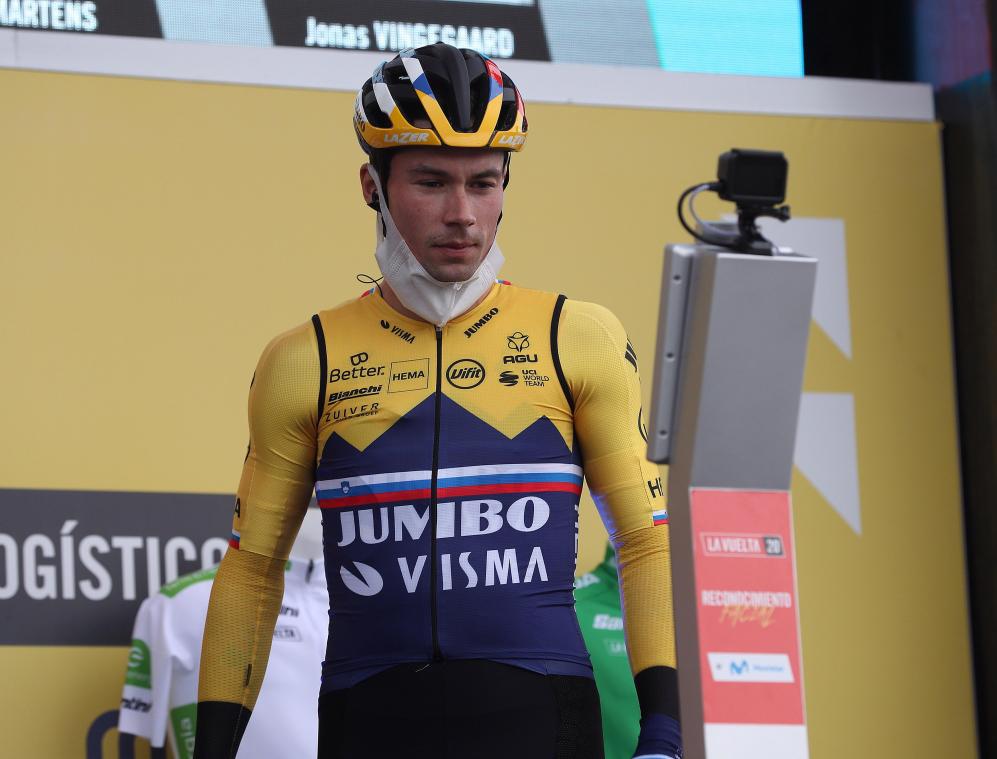 <p>Primoz Roglic wurde seiner Favoritenrolle bereits bei der ersten Vuelta-Etappe gerecht.</p>